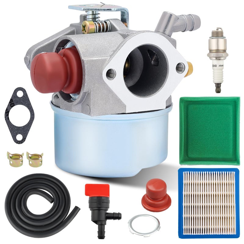 Panari OHH60 OHH55 Carburetor Kit for Tecumesh 6.5HP 5.5HP 5HP OH195EA OHH65 OHH50 OHH55 OHH60 Engine Lawn Mower Carburetor Parts Replace 640004 640025 640014 640017 Tecumesh Carb - Image 1